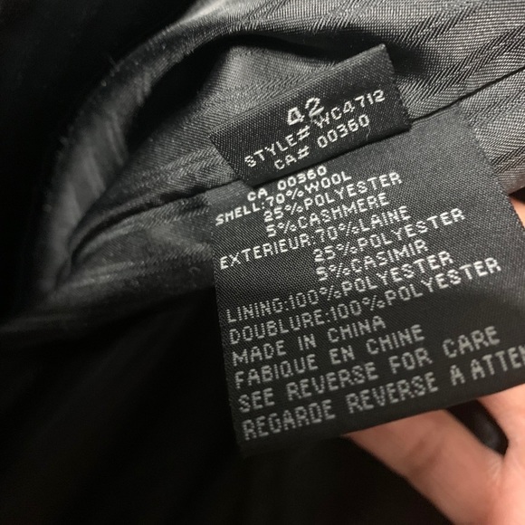 Bellissimo Italian Made Wool Blend Trench - Picture 11 of 13